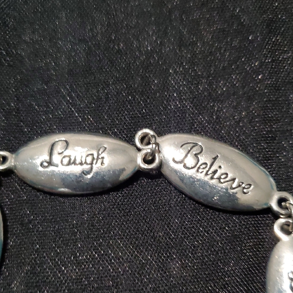 Source Unknown Silver Beaded Bracelet View 4